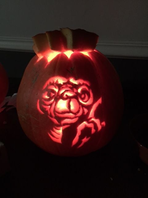 E.T. pumpkin